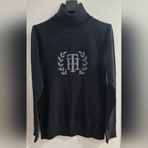 Tommy Hilfiger Black Turtleneck Sweater